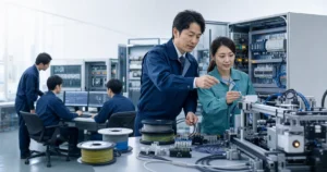 北越電研 M&A 制御盤で電線商社と制御技術を統合するチーム