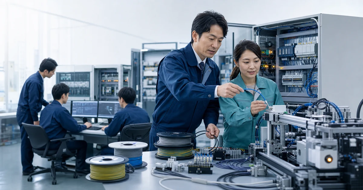 北越電研 M&A 制御盤で電線商社と制御技術を統合するチーム